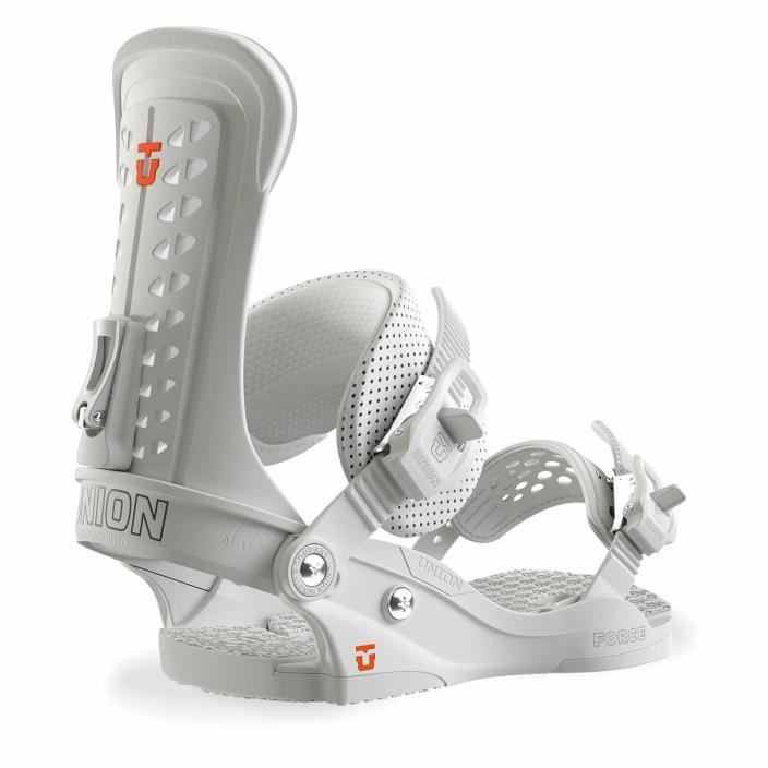 Union Force Mens Snowboard Bindings White SIZE Large