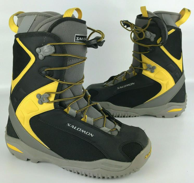 Salomon Kiana Autofit Women's Black/Sunshine Snowboard Boots Size 8 US