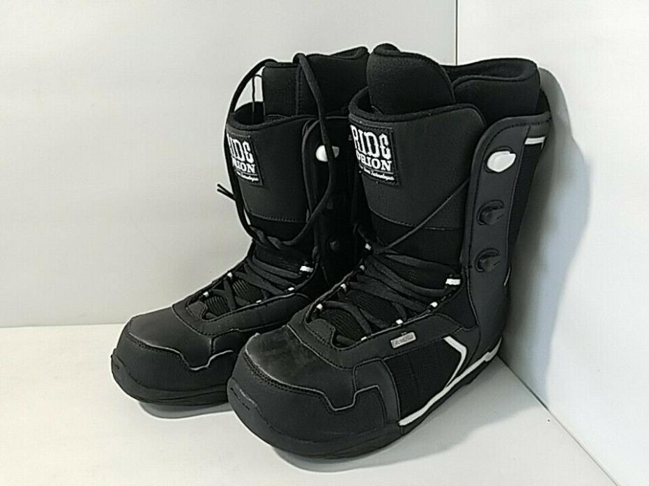 Ride Orion Snowboard Boots Men's Size 9 Black R11428