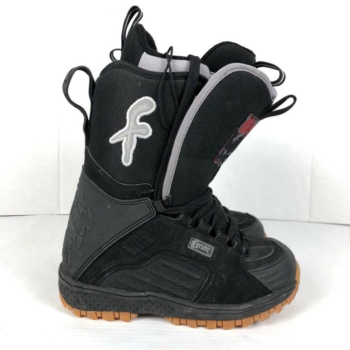 Forum Destroyer Snowboard Shoes Boots Black Men size 5
