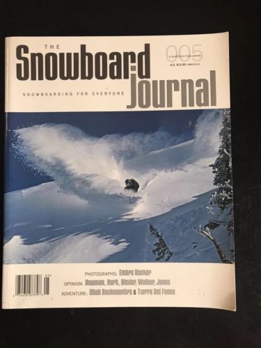 Vintage Snowboard Journal Magazine 2005