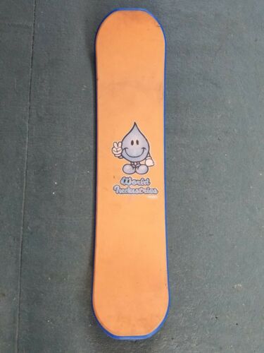 World Industries Snowskate Orange / Blue  Snowboard Snow Skate board