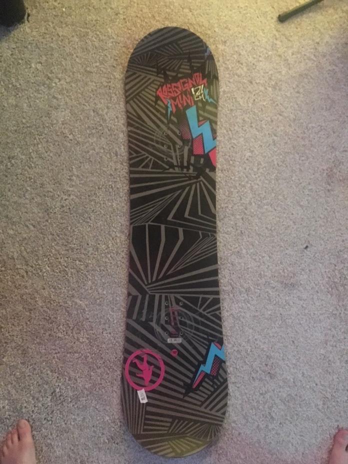 Rossignol Mini Series Women 119 cm Snowboard Jim Rodot Art Handmade Spain New