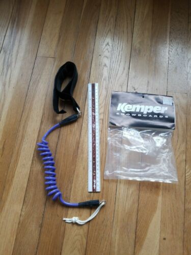 Vintage Kemper Old School Snowboard Leash