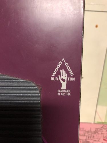 BURTON 49 149 Snowboard WOOD CORE Waxed/tuned HANDMADE IN AUSTRIA Womens Ladies