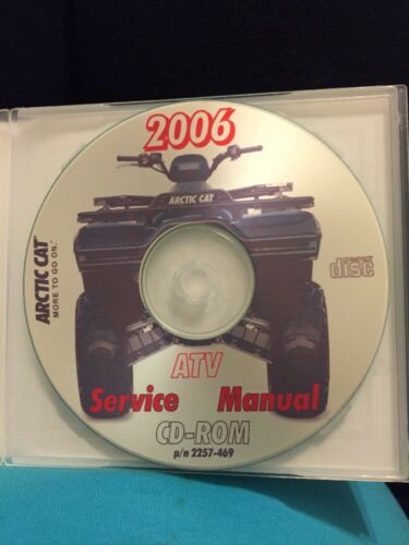 ARCTIC CAT 2006 ATV CD SERVICE MANUAL #2257-469