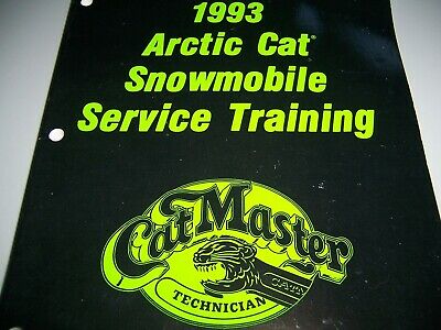 1993 Arctic Cat Snowmobile CAT MASTER Service Repair Training Manual # 2254-849