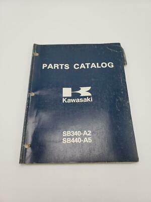 1981 Kawasaki SB340-A2 SB440-A5 Snowmobile Parts Catalog