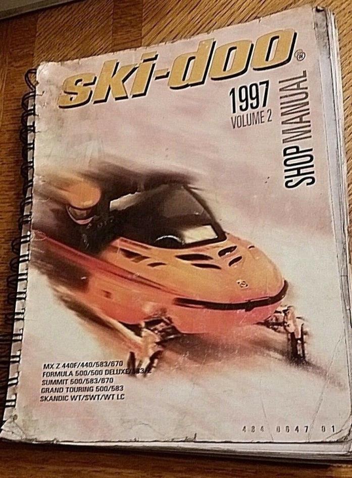 Ski-Doo 1997 Volume 2 Shop Manual 484 0647 01