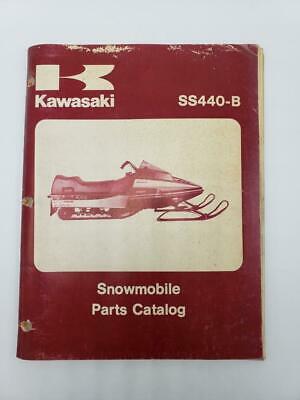 1982 Kawasaki SS440-B Snowmobile Parts Catalog