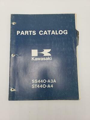 1981 Kawasaki SS440-A3A ST440-A4 Parts Catalog