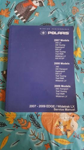 Polaris 2007-2009 EDGE/Widetrak LX Service Manual P/N 9921980