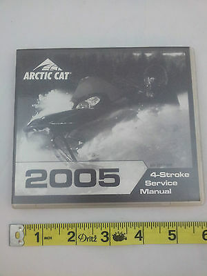 2005 Arctic Cat 4 stroke Service CD oem Manual dealer Snowmobile repair catalog