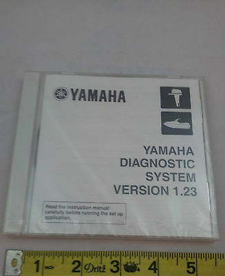 Yamaha Dianostic System V 1.23 Snowmobile outboard manual catalog new repair cd