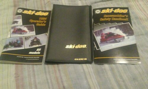 1994 Ski- Doo Operator's Guide  Safety Handbook   Original Protective Folder
