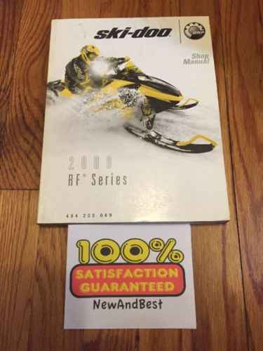 2006 SKI-DOO SNOWMOBILE SHOP MANUAL RF SERIES P/N 484 200 069