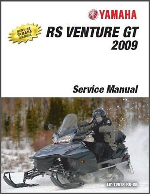 2005-2009 Yamaha RS Venrure GT (RS90K/RK/MK RSG90K RST90K/TFK) Service Manual CD