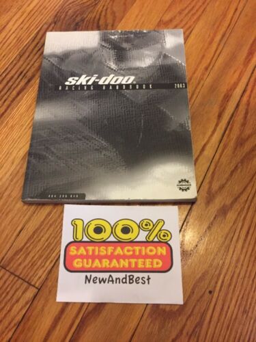 2003 SKI-DOO SNOWMOBILE  RACING HANDBOOK SERVICE MANUAL P/N 484 200 048