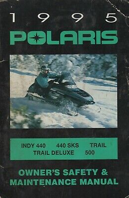 1995 POLARIS SNOWMOBILE INDY 440, 440 SKS, TRAIL OWNERS/MAINTENANCE MANUAL (559)