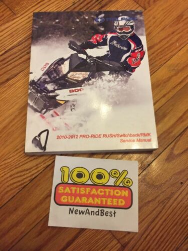 2010-2012 POLARIS SNOWMOBILE PRO-RIDE RUSH RMK SERVICE MANUAL P/N 9923311