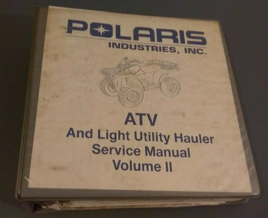 1996 -1998 Polaris ATV & Light Utility Hauler Service Manual  9913680 Volume II