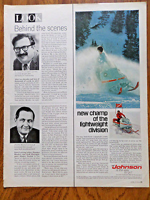 1969 Johnson Snowmobile Ad  Skee-Horse Lightweight