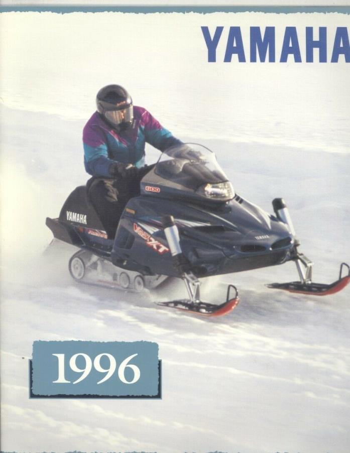 1996 Yamaha Full Line Snowmobile Brochure wz9895