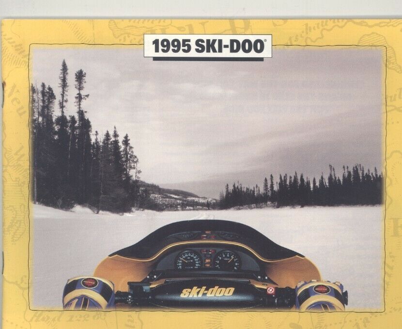 1995 Ski Doo Snowmobile Brochure wz9887
