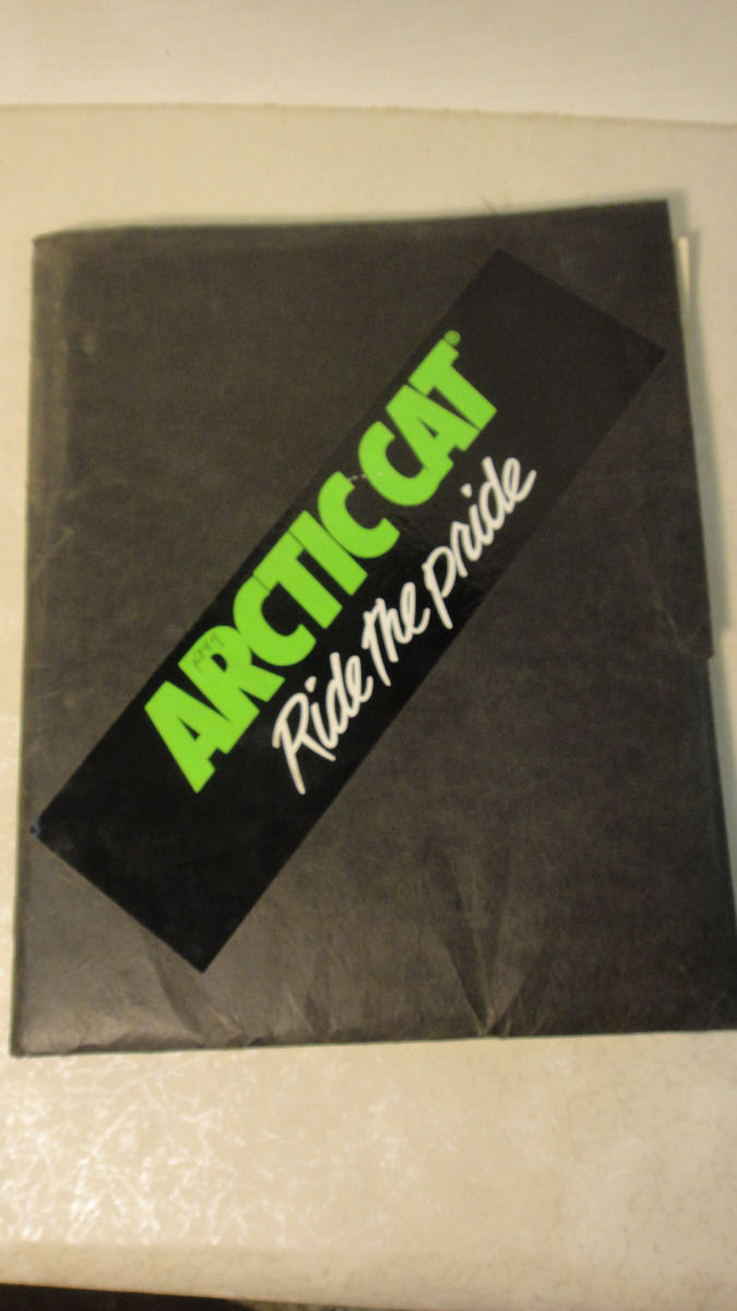 1989  Arctic Cat Service School  Free Shipping