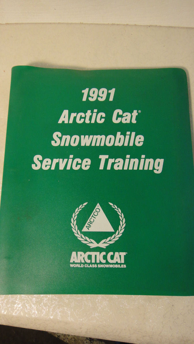 1991  Arctic Cat Service Training School  Free Shipping