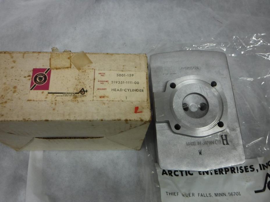 Arctic Cat 3001-159 twin plug cylinder head EXT 440 440/RX2A