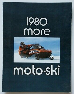 MOTO SKI Snowmobiles 1980 Full Line dealer brochure catalog - English - Canada