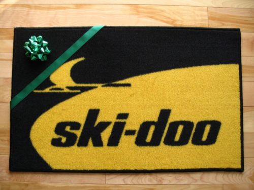 Ski-Doo Snowmobile Vintage Retro logo door mat TNT blizzard RV