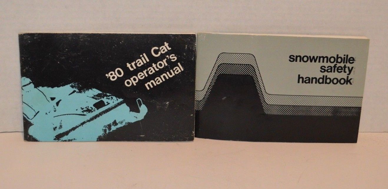 1980 Vintage Arctic Cat Trail Cat Owners Manual and Safety Handbook Printed 1979