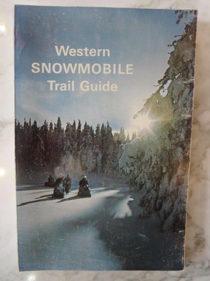 1971 Western Snowmobile Trail Guide Book