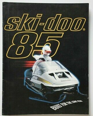 SKI-DOO Snowmobile 1985 dealer catalog brochure - English - Canada