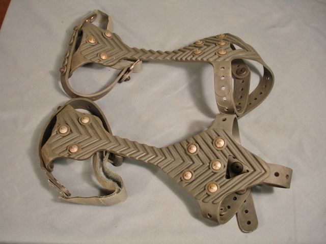 Vintage Slip on Ice Grippers Cleats R/L USED