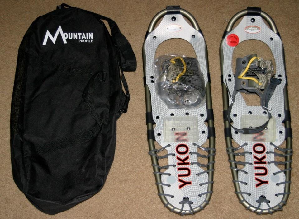 Mountain Profile Yukon Charlie's 8 x 25 Snowshoes up to 200 lbs - New Condition