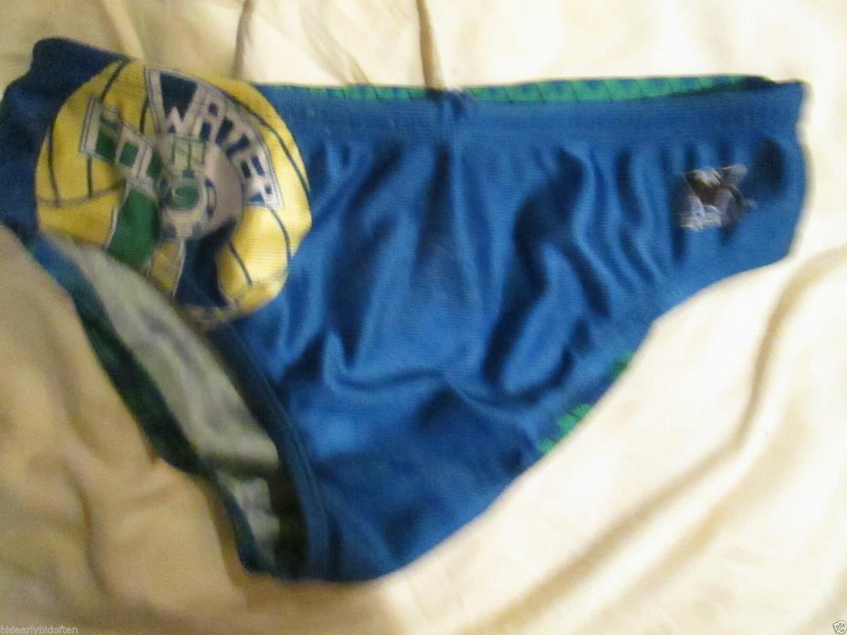 Trevians water polo suit swimsuit size 32 brief trunks male high school speedo