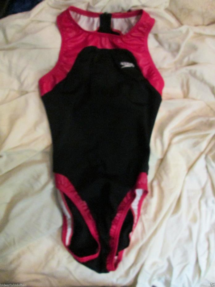 RARE Speedo Water Polo suit swimsuit rubber PVC size 8 34 waterpolo s2000 Jaspo