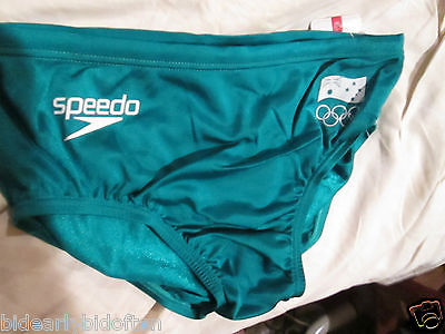 Speedo Australia Australian swimsuit 30 brief trunks Olympics Olympic 12
