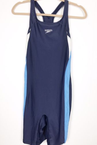 Speedo Performance Swim Suit NEW Women's Blue US Medium Triathlon Singlet