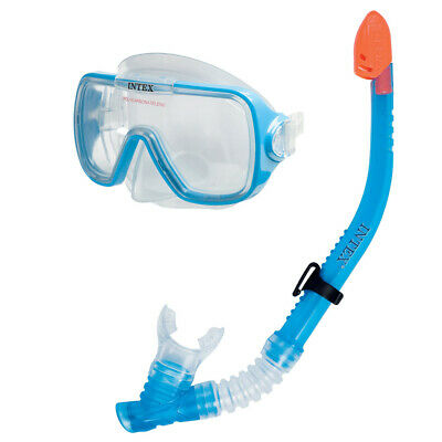 Wave Rider Swim Set Snorkel Mask Swimming Pool Snorkeling Diving Goggles