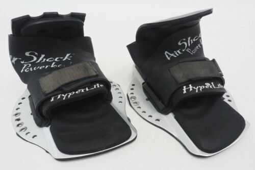 HyperLite Power Boot Air Shock Wakeboard Bindings Size Large (Black)