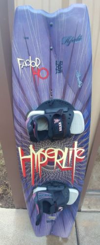 HYPERLITE HO HERB OBRIEN FACTOR LIGHTLY USED BEST CARBON WAKEBOARD W/BINDINGS