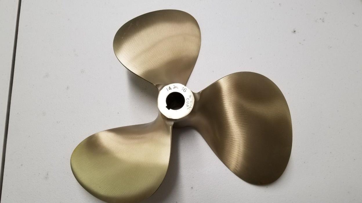 Ski Nautique Propeller 14 x 16 RH Reconditioned at Tacoma Propellor