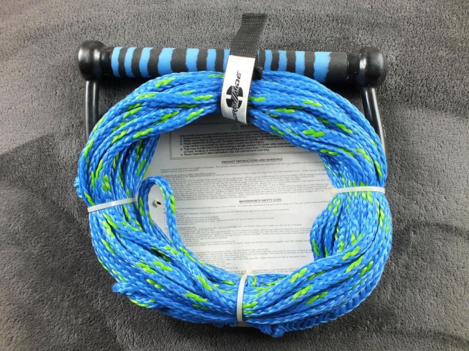 Hydro Slide Ski and Tube Blue Water Rope Sports UV Resistant