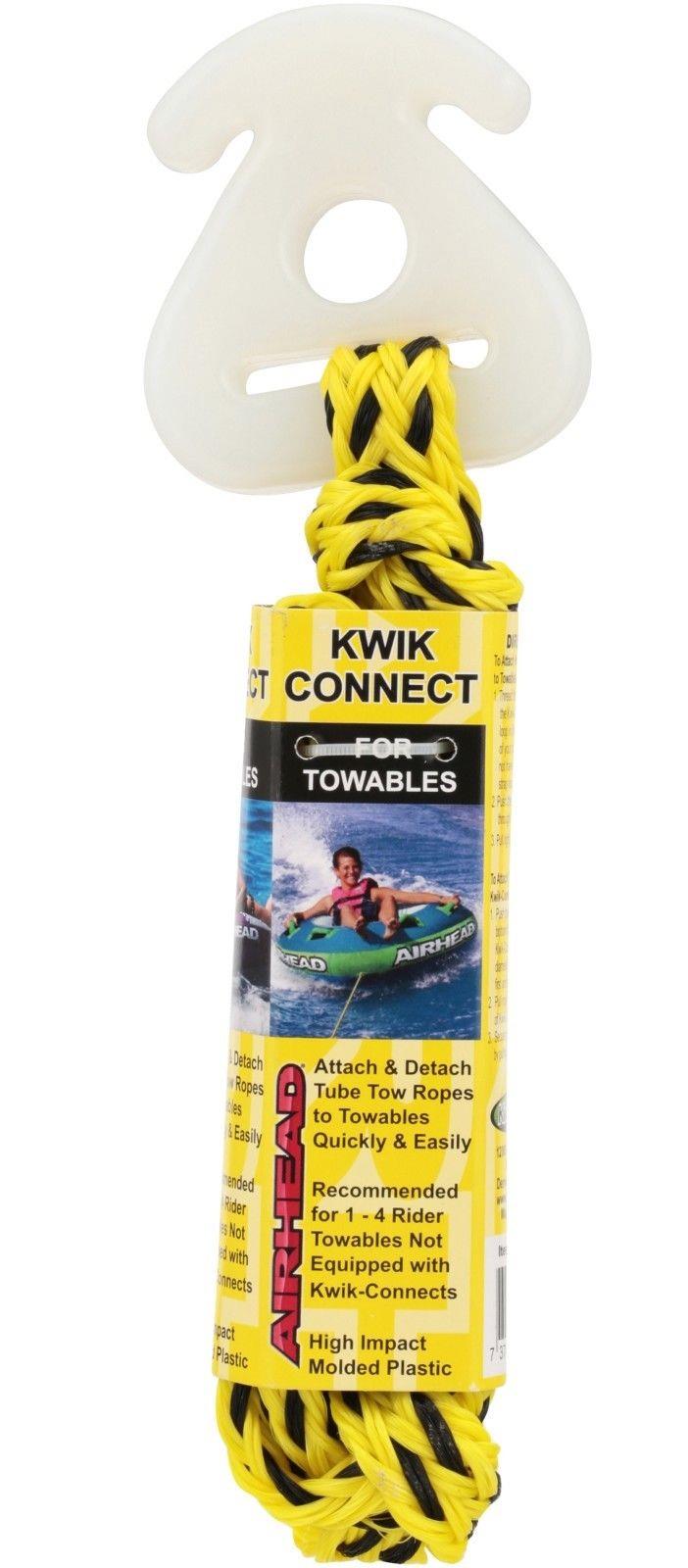 Airhead Kwik Connect Boat Tube Tow Ropes Recommended for 1 to 4 Rider Towables