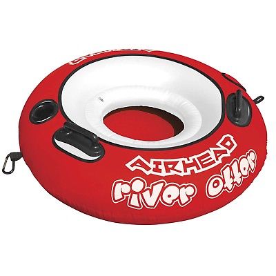 Airhead AHRO-1 River Otter Inflatable Water River Pool Lake Tube Round