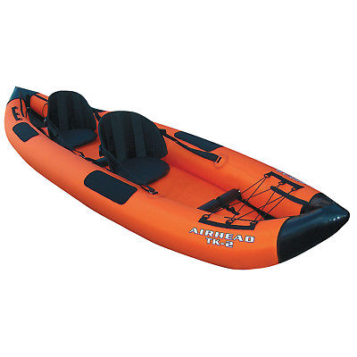 Airhead AHTK-2 Travel Kayak 2 Person Inflatable 12ft Lightweight Portable